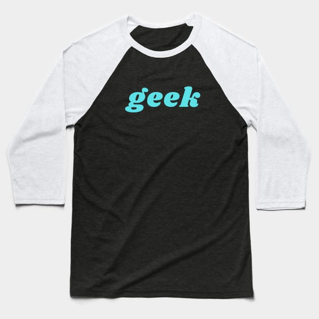 Geek Baseball T-Shirt by Software Testing Life